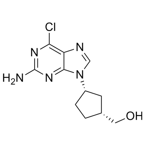 Show details for ((1R,3S)-3-(2-amino-6-chloro-9H-purin-9-yl)cyclopentyl)methanol Picture of ((1R,3S)-3-(2-amino-6-chloro-9H-purin-9-yl)cyclopentyl)methanol