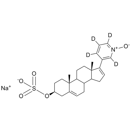 Picture of Abiraterone-d4 N-Oxide Sulfate Sodium Salt