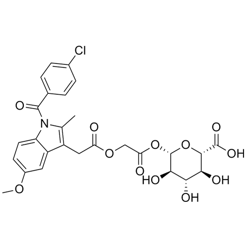 Picture of Acemetacin-acyl-?-D-glucuronide