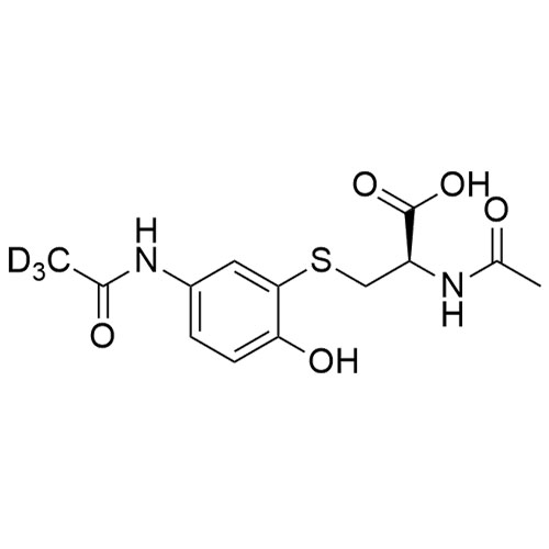 Picture of Acetaminophen-d3 mercapturate