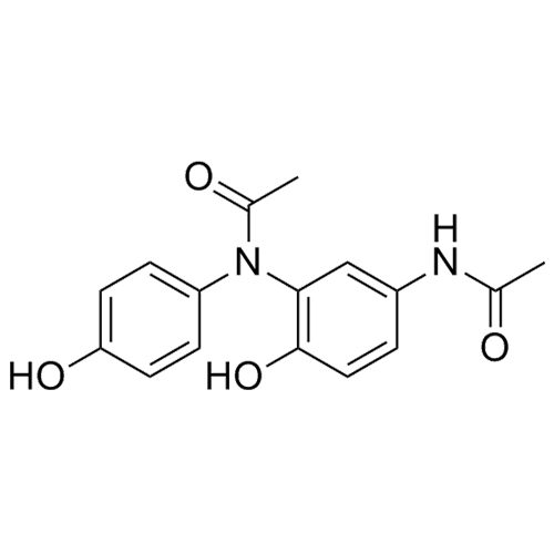 Show details for N-(5-acetamido-2-hydroxyphenyl)-N-(4-hydroxyphenyl)acetamide Picture of N-(5-acetamido-2-hydroxyphenyl)-N-(4-hydroxyphenyl)acetamide