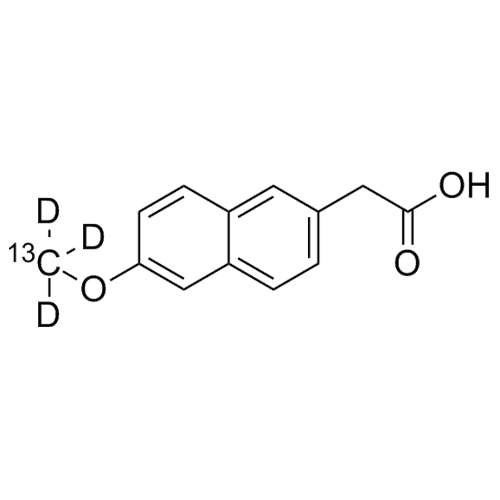 Picture of 6-Methoxy-2-naphthylacetic acid (6-MNA)-13C-d3