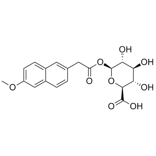 Picture of 6-Methoxy-2-naphthylacetic acid (6-MNA) glucuronide