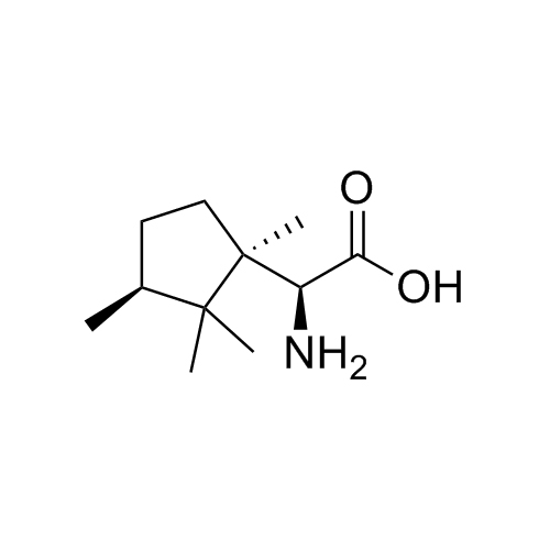 Show details for (S)-2-amino-2-((1R,3S)-1,2,2,3-tetramethylcyclopentyl)acetic acid Picture of (S)-2-amino-2-((1R,3S)-1,2,2,3-tetramethylcyclopentyl)acetic acid