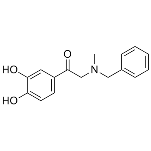 Show details for 2-(Benzylmethylamino)-3',4'-dihydroxyacetophenone Picture of 2-(Benzylmethylamino)-3',4'-dihydroxyacetophenone