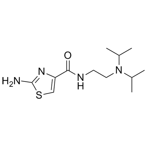 Picture of 2-amino-N-(2-(diisopropylamino)ethyl)thiazole-4-carboxamide