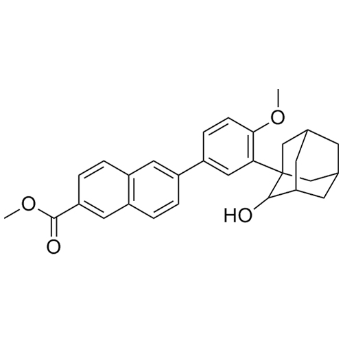 Show details for 2-Hydroxy Adapalene Methyl Ester Picture of 2-Hydroxy Adapalene Methyl Ester