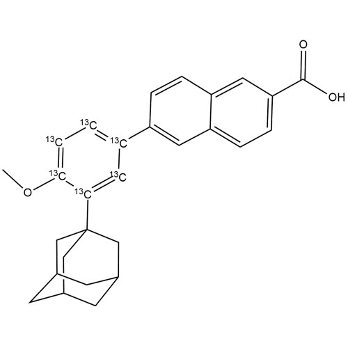Show details for Adapalene-13C6 Picture of Adapalene-13C6