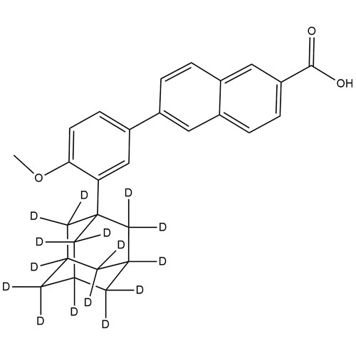 Show details for Adapalene-d15 Picture of Adapalene-d15