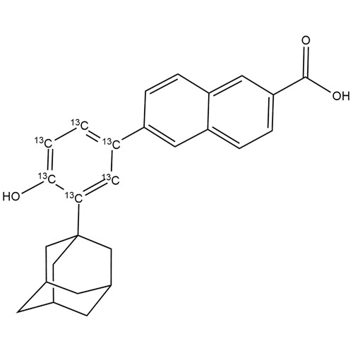 Show details for O-Desmethyl Adapalene-13C6 Picture of O-Desmethyl Adapalene-13C6