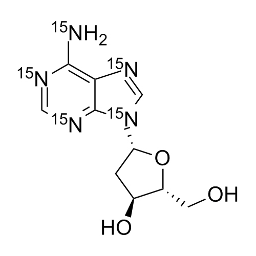 Picture of 2'-Deoxyadenosine-15N5