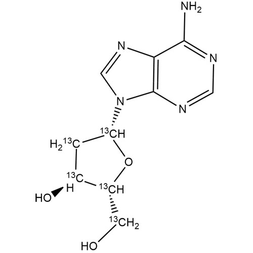 Picture of 2'-Deoxyadenosine-13C5