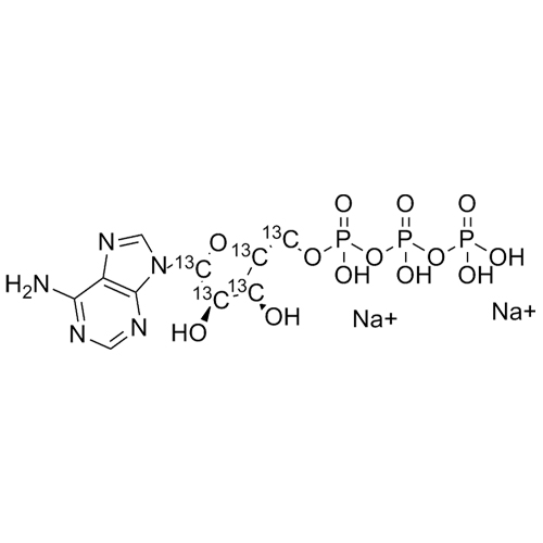 Show details for Adenosine 5'-Triphosphate-13C5 as disodium salt Picture of Adenosine 5'-Triphosphate-13C5 as disodium salt