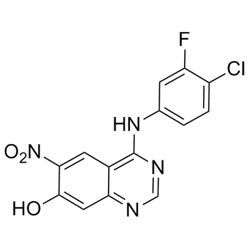 Picture of 4-[(4-Chloro-3-fluorophenyl)amino]-6-nitroquinazolin-7-ol
