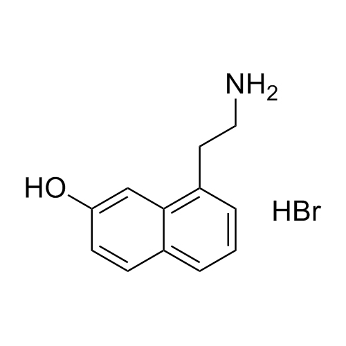 Show details for Desacetyl-7-desmethyl Agomelatine Hydrobromide Picture of Desacetyl-7-desmethyl Agomelatine Hydrobromide