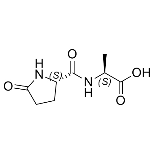 Picture of Pidotimod Impurity 4 (Pyr-Ala-OH)