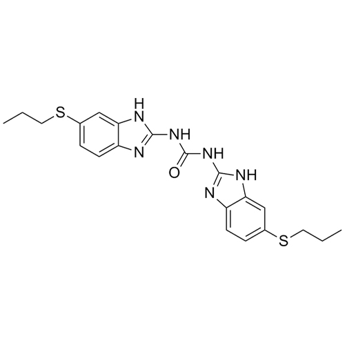 Picture of 1,3-bis(6-(propylthio)-1H-benzo[d]imidazol-2-yl)urea