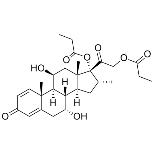 Show details for 6-Des Chloro 6-hydroxy Alclometasone dipropionate Picture of 6-Des Chloro 6-hydroxy Alclometasone dipropionate