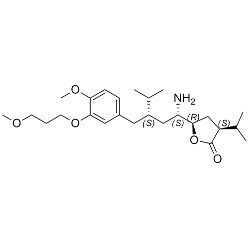 Show details for Aliskiren Amino Lactone Impurity Picture of Aliskiren Amino Lactone Impurity