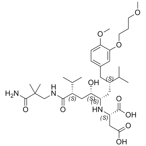 Show details for Aliskiren Michael Adduct-1 Impurity Picture of Aliskiren Michael Adduct-1 Impurity