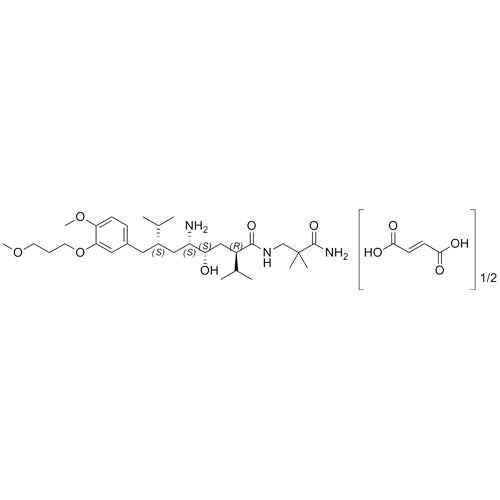 Show details for Aliskiren Hemifumarate (RSSS isomer) Impurity Picture of Aliskiren Hemifumarate (RSSS isomer) Impurity