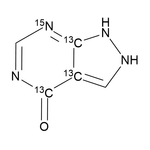 Picture of Allopurinol-13C2-15N