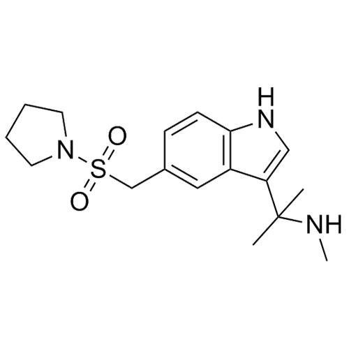 Picture of 3-Des[2-(Dimethylamino)ethyl]-3-[1-methyl-1-(Methylamino)ethyl]-Almotriptan