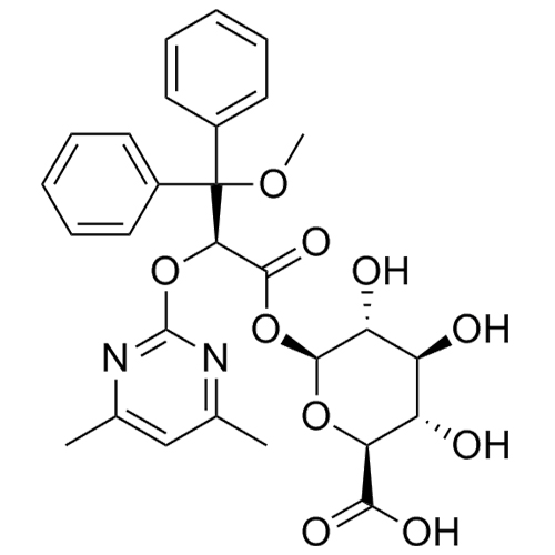 Picture of Ambrisentan Acyl Glucuronide (Mixture of Diastereomers)