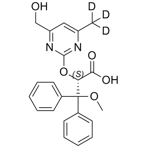 Picture of 4-Hydroxy Methyl Ambrisentan-D3