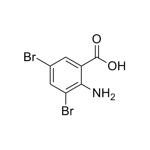 Picture of 2-amino-3,5-dibromobenzoic acid