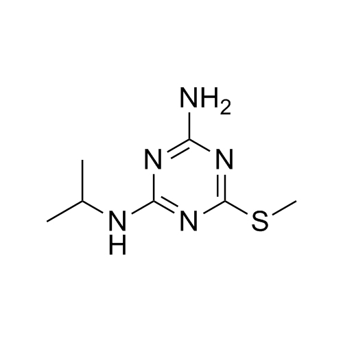 Show details for N2-(1-Methylethyl)-6-(methylthio)-1,3,5-triazine-2,4-diamine (GS 11354) Picture of N2-(1-Methylethyl)-6-(methylthio)-1,3,5-triazine-2,4-diamine (GS 11354)