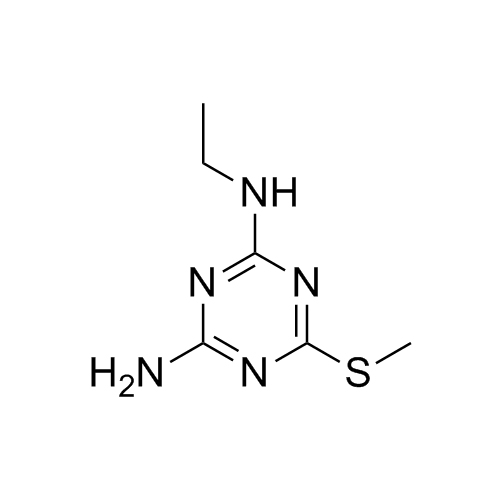 Show details for N2-Ethyl-6-(methylthio)-1,3,5-triazine-2,4-diamine (GS 11355) Picture of N2-Ethyl-6-(methylthio)-1,3,5-triazine-2,4-diamine (GS 11355)