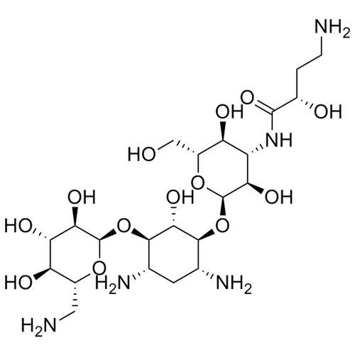 Show details for Amikacin EP Impurity C Picture of Amikacin EP Impurity C