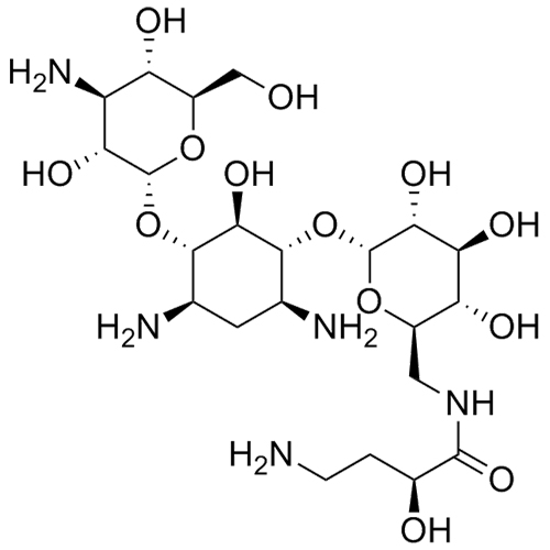 Show details for Amikacin EP Impurity E Picture of Amikacin EP Impurity E