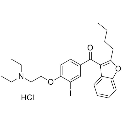 Picture of Amiodarone EP Impurity C HCl (Deiodo Impurity)