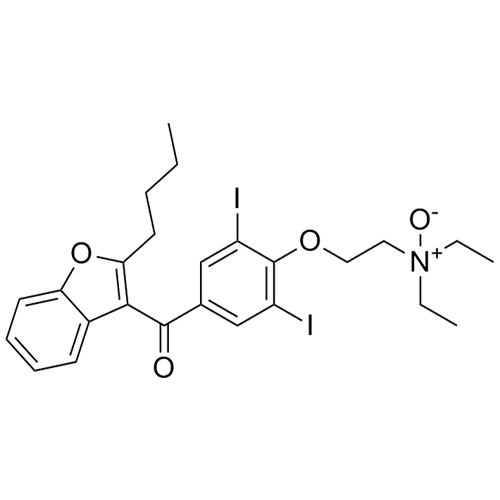 Show details for Amiodarone N-Oxide Picture of Amiodarone N-Oxide
