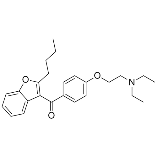 Show details for Amiodarone EP Impurity A Picture of Amiodarone EP Impurity A