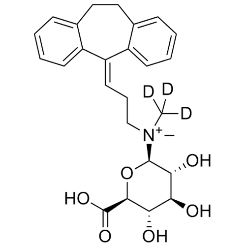 Show details for Amitriptyline-N-Glucuronide-d3 Picture of Amitriptyline-N-Glucuronide-d3