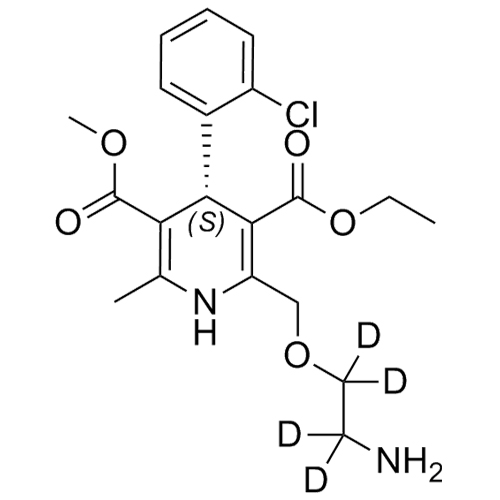 Show details for (S)-Amlodipine-d4 Picture of (S)-Amlodipine-d4
