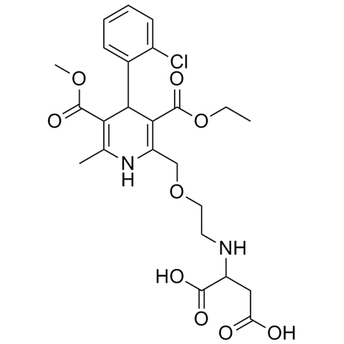 Show details for Amlodipine Aspartic Acid Impurity Picture of Amlodipine Aspartic Acid Impurity