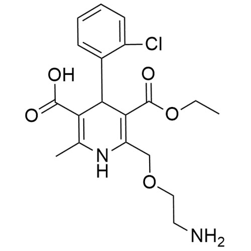 Show details for 3-O-Desmethyl Amlodipine Picture of 3-O-Desmethyl Amlodipine