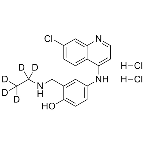 Picture of N-Desethyl Amodiaquine-d5 DiHCl