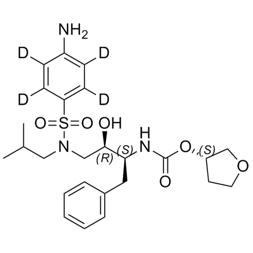 Show details for Amprenavir-d4 Picture of Amprenavir-d4