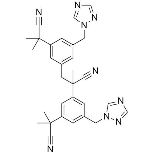 Show details for Anastrozole EP Impurity B (Dimer Impurity) Picture of Anastrozole EP Impurity B (Dimer Impurity)