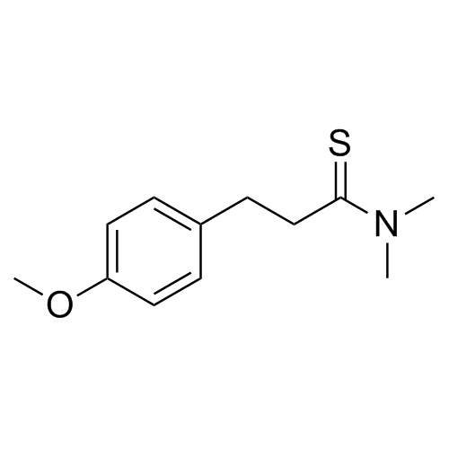 Show details for 3-(4-Methoxyphenyl)-N,N-Dimethylpropanethioamide Picture of 3-(4-Methoxyphenyl)-N,N-Dimethylpropanethioamide