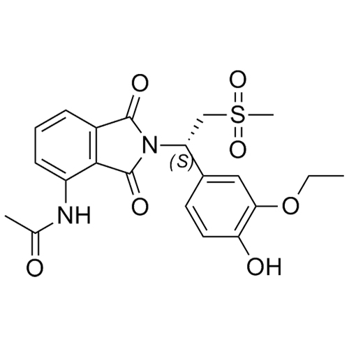 Show details for O-Desmethyl Apremilast Picture of O-Desmethyl Apremilast