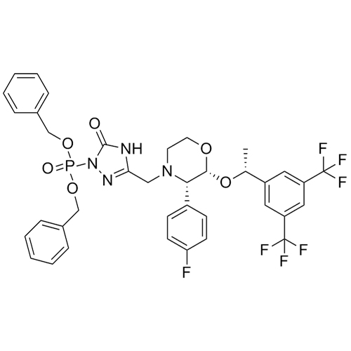 Show details for Fosaprepitant Dibenzyl Ester Impurity Picture of Fosaprepitant Dibenzyl Ester Impurity