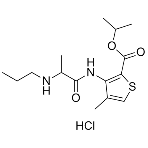 Show details for Articaine EP Impurity C HCl (Articaine Isopropyl Ester HCl) Picture of Articaine EP Impurity C HCl (Articaine Isopropyl Ester HCl)