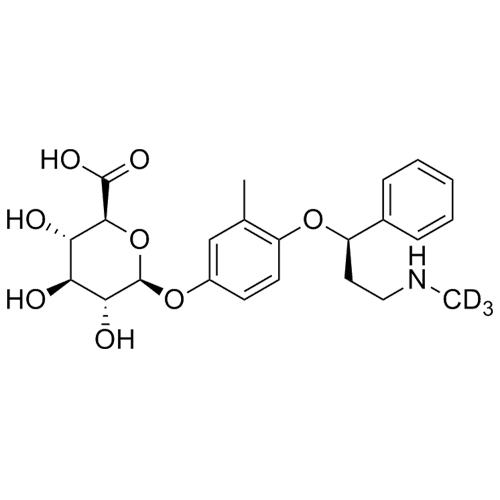 Picture of 4’-Hydroxy Atomoxetine ?-D-Glucuronide-D3