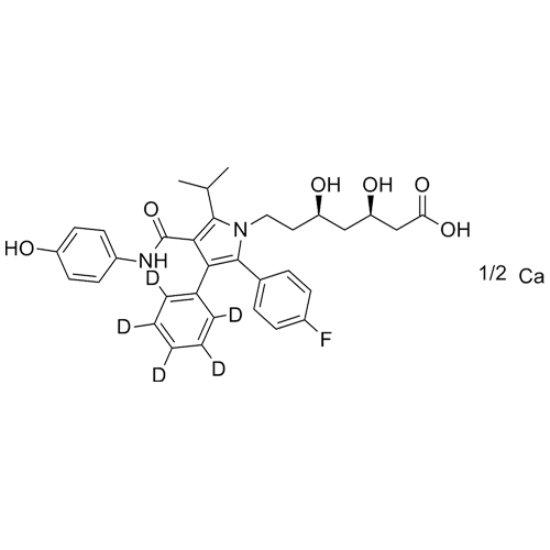 Picture of para-Hydroxy Atorvastatin-d5 Calcium Salt